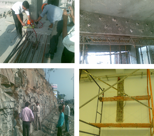 Fischer / Hilti Anchor Fastener Fixing and Rebar Work